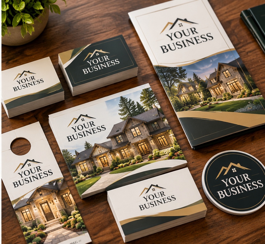Professional printed marketing materials